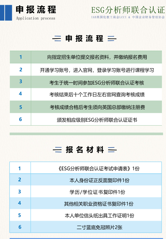 ESG是什么？为什么很多人都在考LCCI ESG分析师证书？
